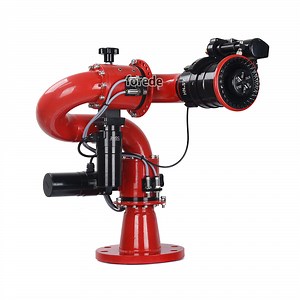 [Hot Item] Forede Pskd 20-40A DN100 Fixed Electric Control Stainless Steel Fire Fighting Water Monitor for Truck