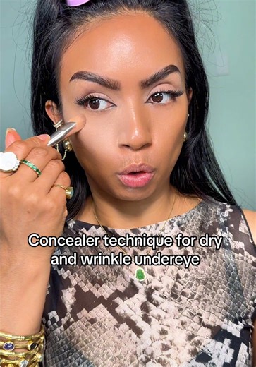 Colorsbyaisha (@colorsbyaisha) - Hydrating Concealer Techniques for Dry Skin