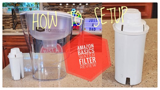 Watch Review Amazon Basics Replacement Water Filter How To Setup on Amazon Live
