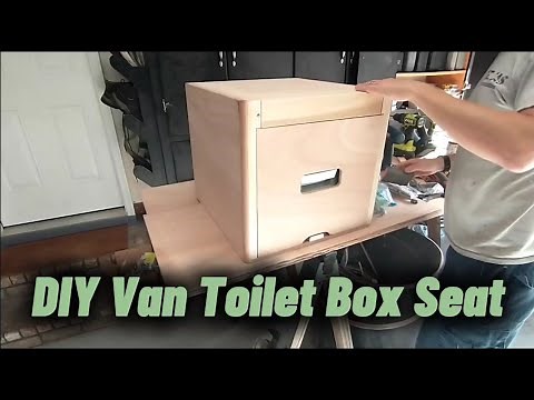 DIY Camper Van Toilet Box and Seat Thetford Porta Potti 365