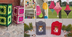 Crochet Lantern- Tuto And Ideas