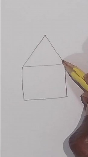 Easy Pyramid Drawing Tutorial ✏️ | Step-by-Step for Kids #shorts #stepbystep