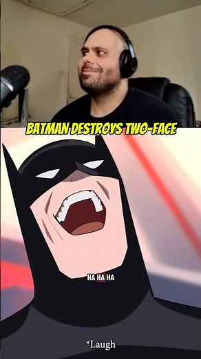 Batman Vs Two-Face #shorts #batman #cartoon #animation