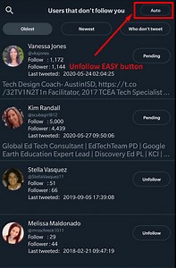 Is There an Easy Way to Unfollow on Twitter?
