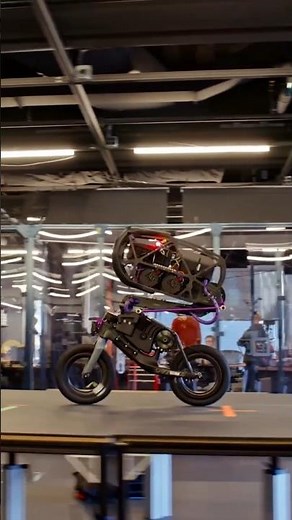 Chinese Robot Rides Self-Balancing E-Bike Like a Human! 😱