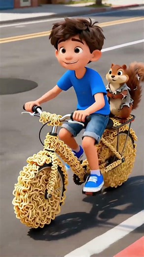 The Noodle Bike Adventure 🚲🐿️
