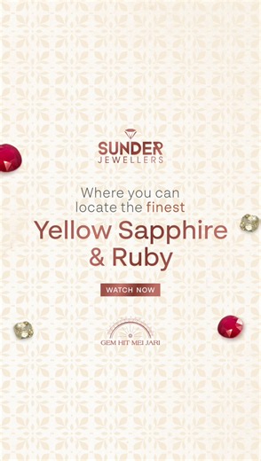 Looking for the most radiant yellow sapphires and ruby reds? ✨ Look...