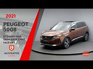 Peugeot 5008 2021 GT Panorama 130hp EAT8 7/θέσ Facelift Αlivizatos cars