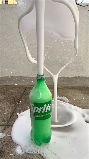 Sprite vs Baking Soda 😱 | INSANE Foam Explosion #shorts