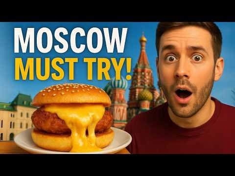 Most Popular Russia Moscow Food | Moscow Food Street 🇷🇺🥟