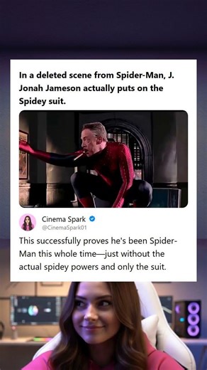 Deleted Scene Concept J Jonah Jameson Puts On The Spidey Suit