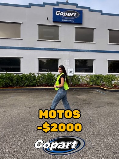 Subasta de Motos Copart en Estados Unidos