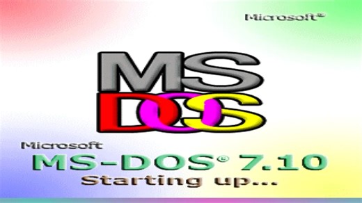 MS-DOS 7.10 安装