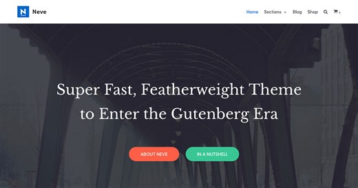 Neve - Schnelles und leichtes WordPress-Theme, ideal für jede Website