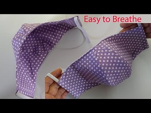 Easy to Breathe Summer Face Mask Sewing Tutorial & Pattern | How to Make a Face Mask | Mascarilla