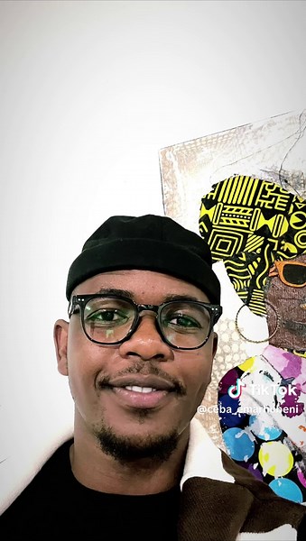 Creating chaos... I mean, art.