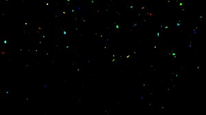 Download Party Poppers confetti overlay for celebration for free