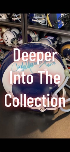 Which helmet is your favorite? A deeper dive into my collection. #hookedonhelmets #football #nfl