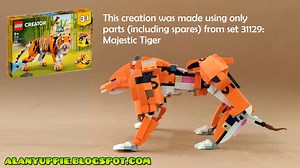 【乐高31129套内变形金刚】 老虎_哔哩哔哩_bilibili