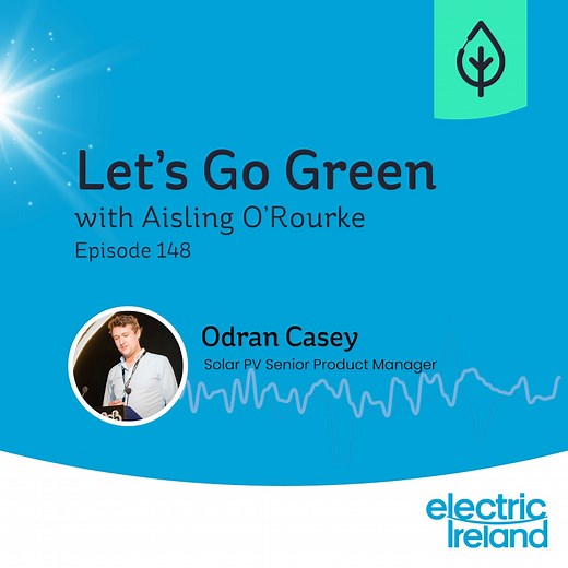 Are you interested in solar panel installation but unsure where to start? Electric Ireland Net Zero Product Management Lead, Odran Casey, recently joined Aisling O’Rourke on Midlands 103 Let’s Go Green for a wide-ranging chat on solar panels, the benefits and an overview of the installation process. And no, you don’t need to be tech-savvy to have solar panels! Clip credit: Midlands 103 🔗 Full interview available to listen to here: https://www.midlands103.com/podcasts/lets-go-green-with-aisling-