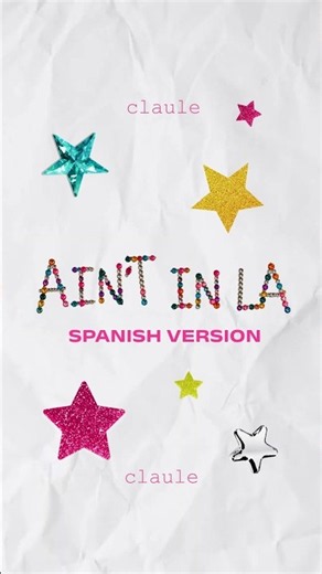 si aint in la de adéla fuera en español pt. 1 🏆🪽💕 #adéla #prima #aintinla #cover #coverespañol