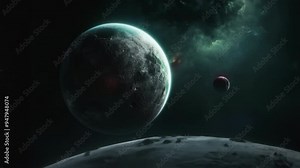 Two Planets in Outer Space