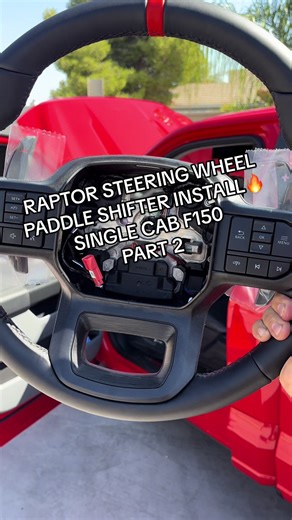 Installing Raptor Steering Wheel on 2023 F150