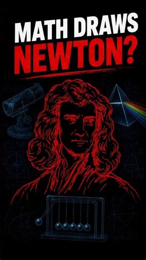 The Mathematical Equation That Draws Isaac Newton 🍎