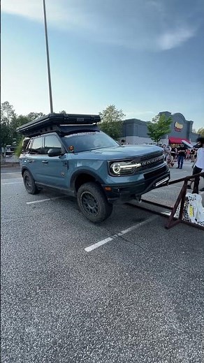 Bronco Sport Badlands on the flex ramp! #short #bronco #broncosport #badlands #flex
