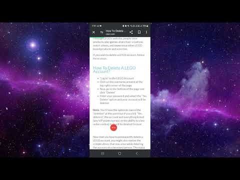 ✅ How to delete LEGO BUILDER & LEGO ACCOUNT - full tutorial (Full Guide)
