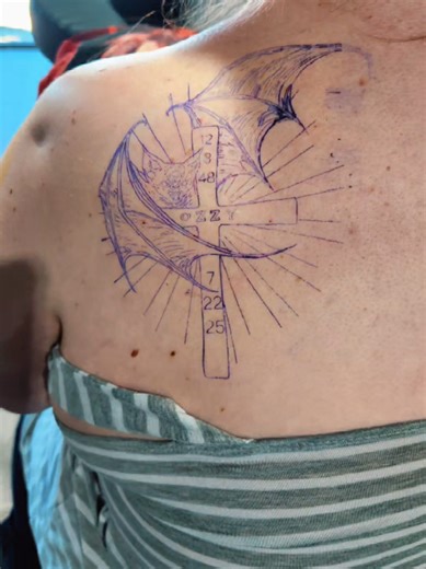 Ozzy Osbourne Memorial Tattoo Tribute