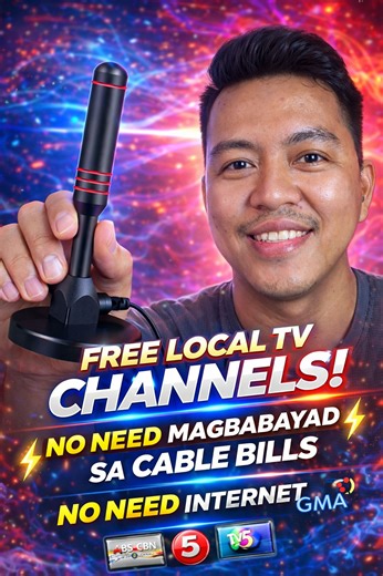 🔥 FREE LOCAL TV CHANNELS?! 😱📺 Oo, totoo ‘yan! 💯 ✔️ NO NEED MAGBAYAD SA CABLE BILLS ✔️ NO NEED INTERNET ✔️ Plug & Play lang ⚡ ✔️ Clear signal 📡 ✔️ Tipid Sulit para sa buong pamilya 👨‍👩‍👧‍👦 Perfect ‘to kung gusto mo ng LIBRE na TV channels araw-araw! 😍🙌 Say goodbye sa mahal na monthly bills! 💸❌ 👉 Try mo na at maranasan mo rin! 💥 #DigitalTVAntenna #FreeLocalTV #NoCableBills #NoInternetNeeded #SulitFindsPH 📺🔥 | Jose Opao Mulleda Jr.