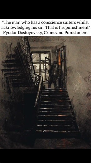 The man who has a conscience.. #quotes #dostoevsky #kafka #philosophy #crimeandpunishment #nietzsche