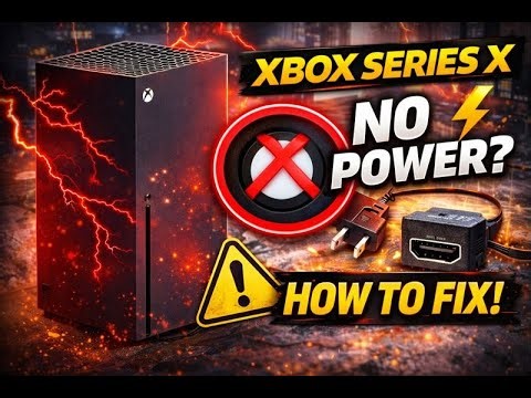 HOW TO FIX XBOX SERIES X NO POWER!
