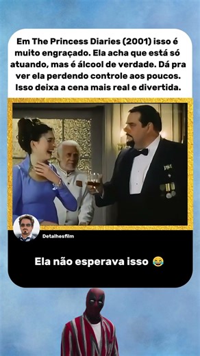 Ela Achou Que Era Atuação 😂 | The Princess Diaries (2001)