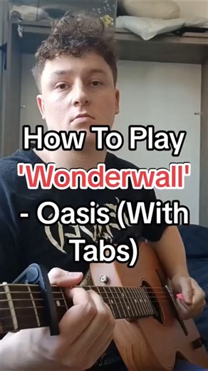How To Play 'Wonderwall' By Oasis In Under 60-seconds! 🎸