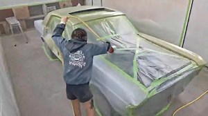 Katy smashing out another XY Coloured and cleared out | The Panel Shop Smash Repairs