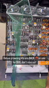 7.7K views | LED PRAWNING KIT FOR $99  The Prawns are running on the Central Coast and Freddys Erina has the ultimate LED Rechargeable Prawning Kit 戀 Grab a 1000 lumen LED Rechargeable Prawn Light and a long drop aluminium prawning net for a CRAZY $99. Stock is super limited, don't miss out. 229 The Entrance Road, Erina | Freddy's Fishing & Outdoors | Facebook