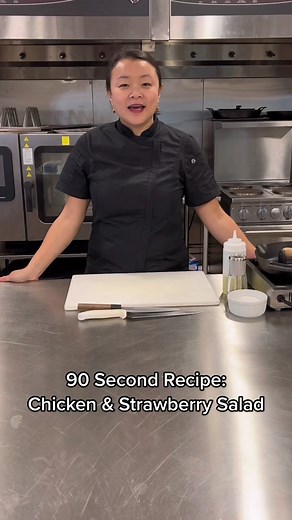 Chicken & Strawberry Salad: Chef Ingrid's Recipe