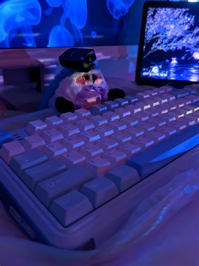 Relájate con Sonidos ASMR de Teclado Crema