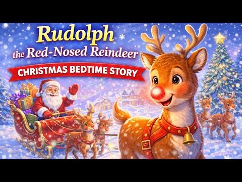 Rudolph the Red-Nosed Reindeer 🦌✨ | Christmas Bedtime Story for Kids 🎄 | Kids Fun Time! | Gentle Way