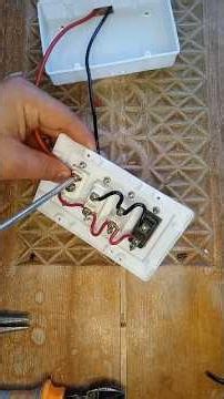 One switch two Sockets & One light indicator wiring. Easy Electrical connection