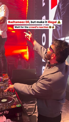 Ali Mercchant on Instagram: "Drop a 🔥 for the full version! Badtameez Dil, flipped the way we like it. Hyderabad didn’t just vibe…they jumped. Moments like these are why live music hits different. 🔥 [Badtameez Dil remix, Bollywood flip, high energy DJ set, Hyderabad nightlife, crowd reaction, live DJ performance, dance floor chaos, Bollywood party vibes, desi music energy, Madmen live, club moments, crowd jumping, festival energy, DJ reel]"