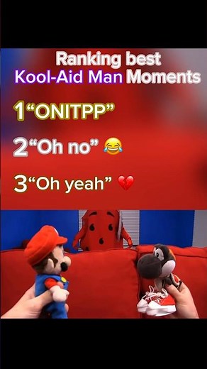 Top 5 SML kool-aid man moments #sml #funny #koolaidman #viral #fyp #top3