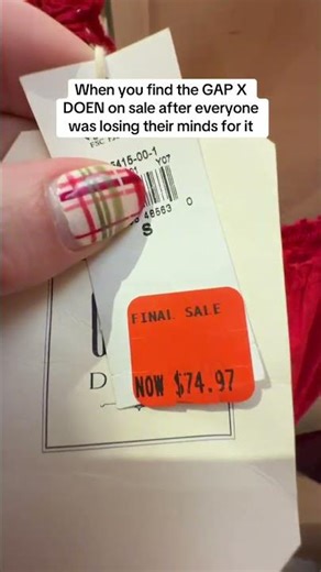 It was extra 40% off too 🤩 #gapxdoen #gapxdoenhaul #tryonhaul #gap #clothingtryon