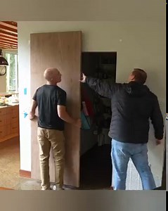 8M views · 10K reactions | Invisible hardware barn door | Blacktail Studio | Facebook