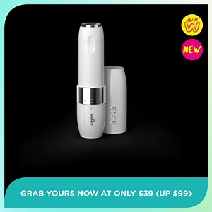 Shop Now here 👉 https://bit.ly/3B9u45l Looking for a mini face hair remover for on-the-go use? Fret not, we have just the right product for you. Introducing Braun’s FS 1000 Mini Face Hair Remover, excellent for quick and easy hair removal, anytime, anywhere. Grab yours now for just $39 (U.P $99) at Watsons online or in-store. Promotion valid from now till 14th Sep. While stocks last, T&C apply. #Braun #Braunbeauty #Hairremoval #WatsonsSG | Watsons