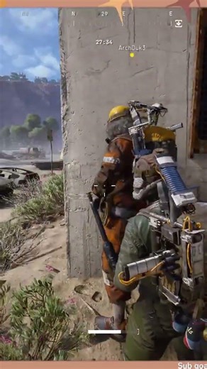 The dancing ladder trick | #arcraiders #shorts