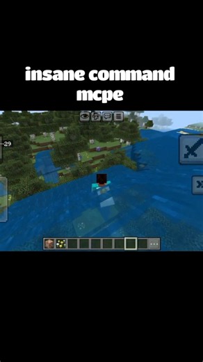 Unlimited Water Floor in Minecraft Bedrock! 🔥 #minecraft #shorts