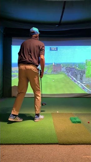 Chasing T2 with a drive at the Sunday Stroke comp @customgolf